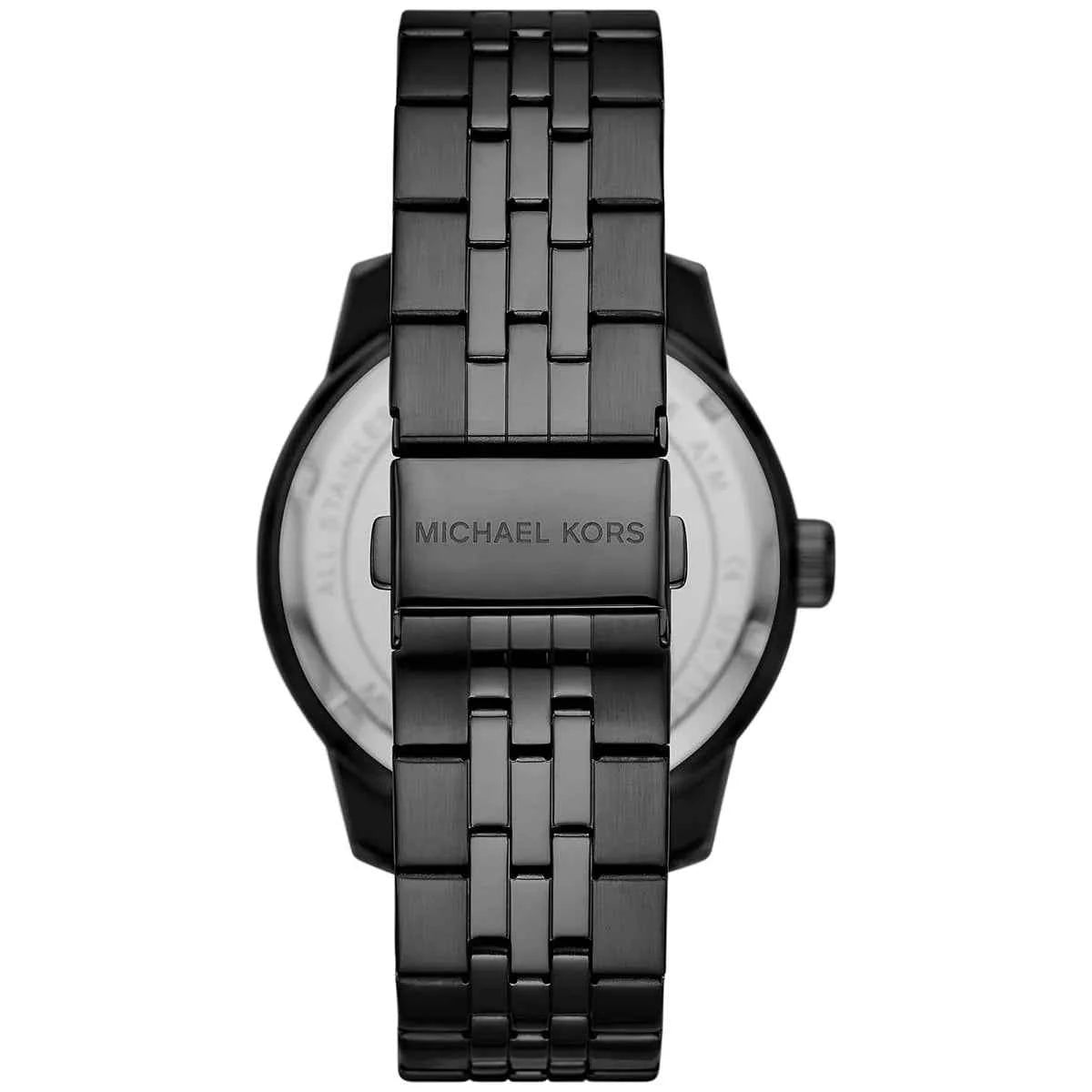 Michael Kors Cunningham MK7157 Men's Black Dial Black Stainless Steel Watch