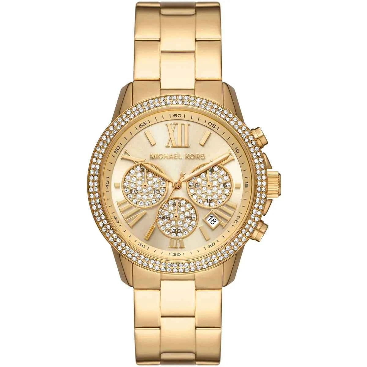 Michael Kors Brynn MK7199 Women's Gold Dial Gold Stainless Steel Watch