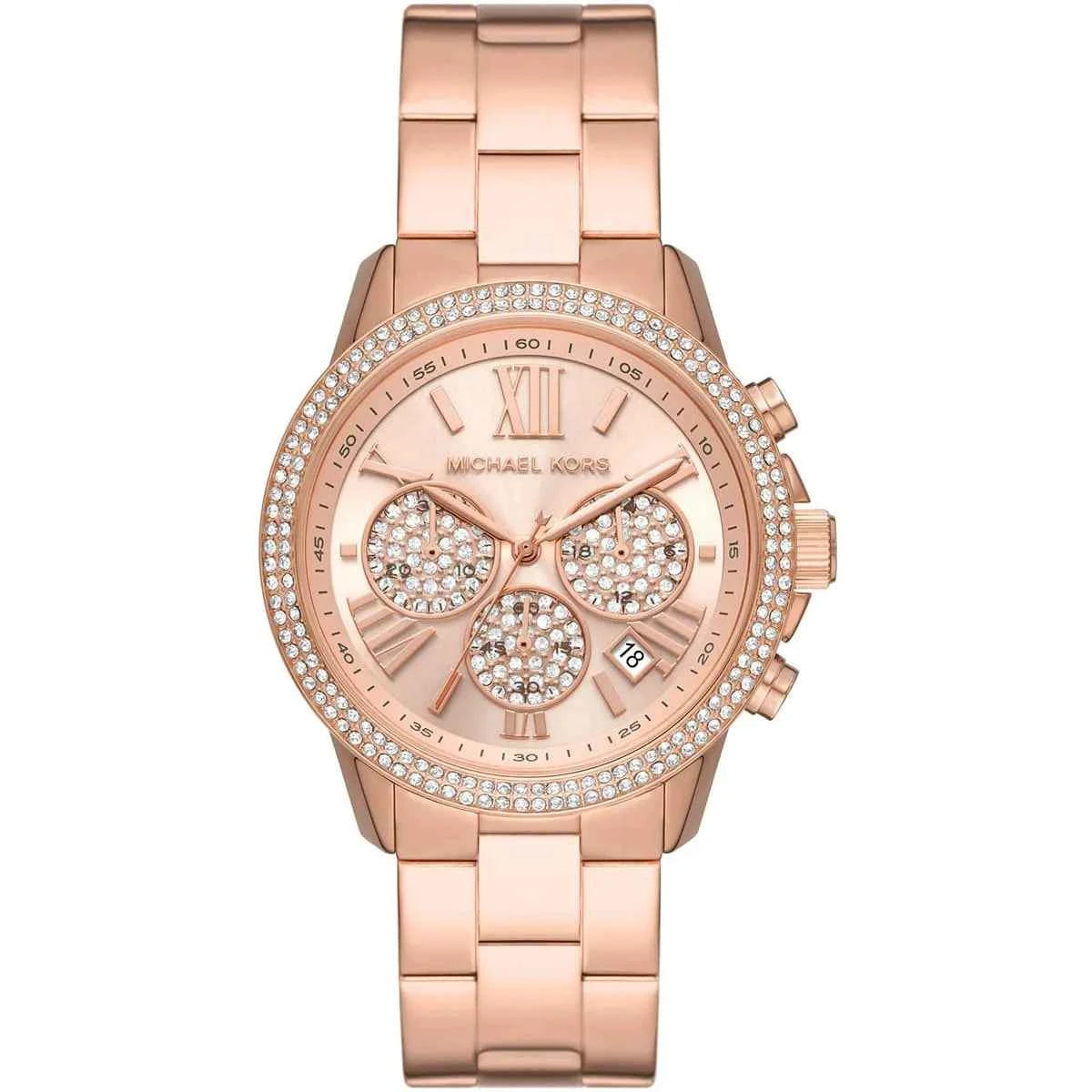 Michael Kors Brynn MK7200 Women's Rose Gold Dial Rose Gold Stainless Steel Watch
