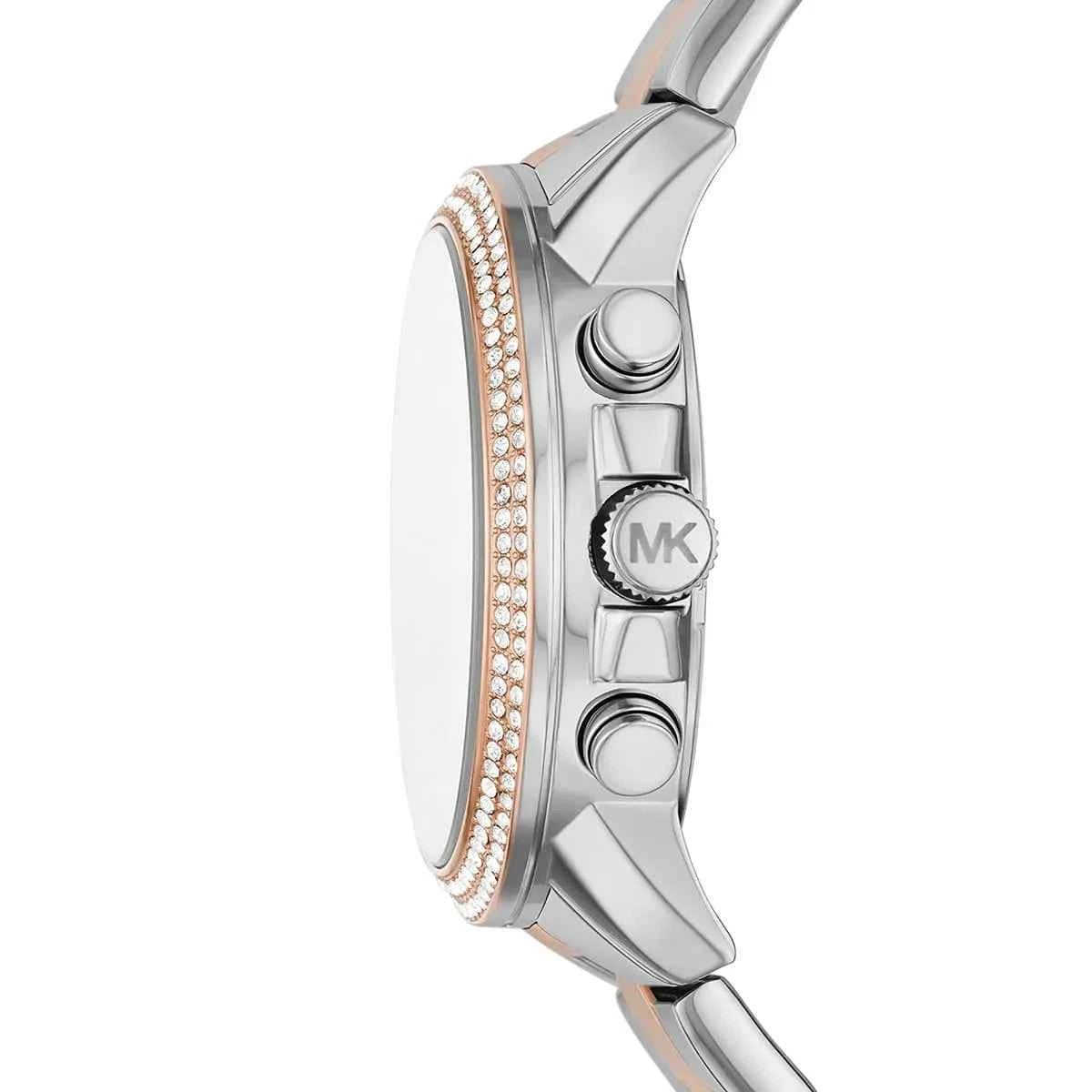 Michael Kors Brynn MK7201 Women's White Dial Two-Tone Stainless Steel Watch