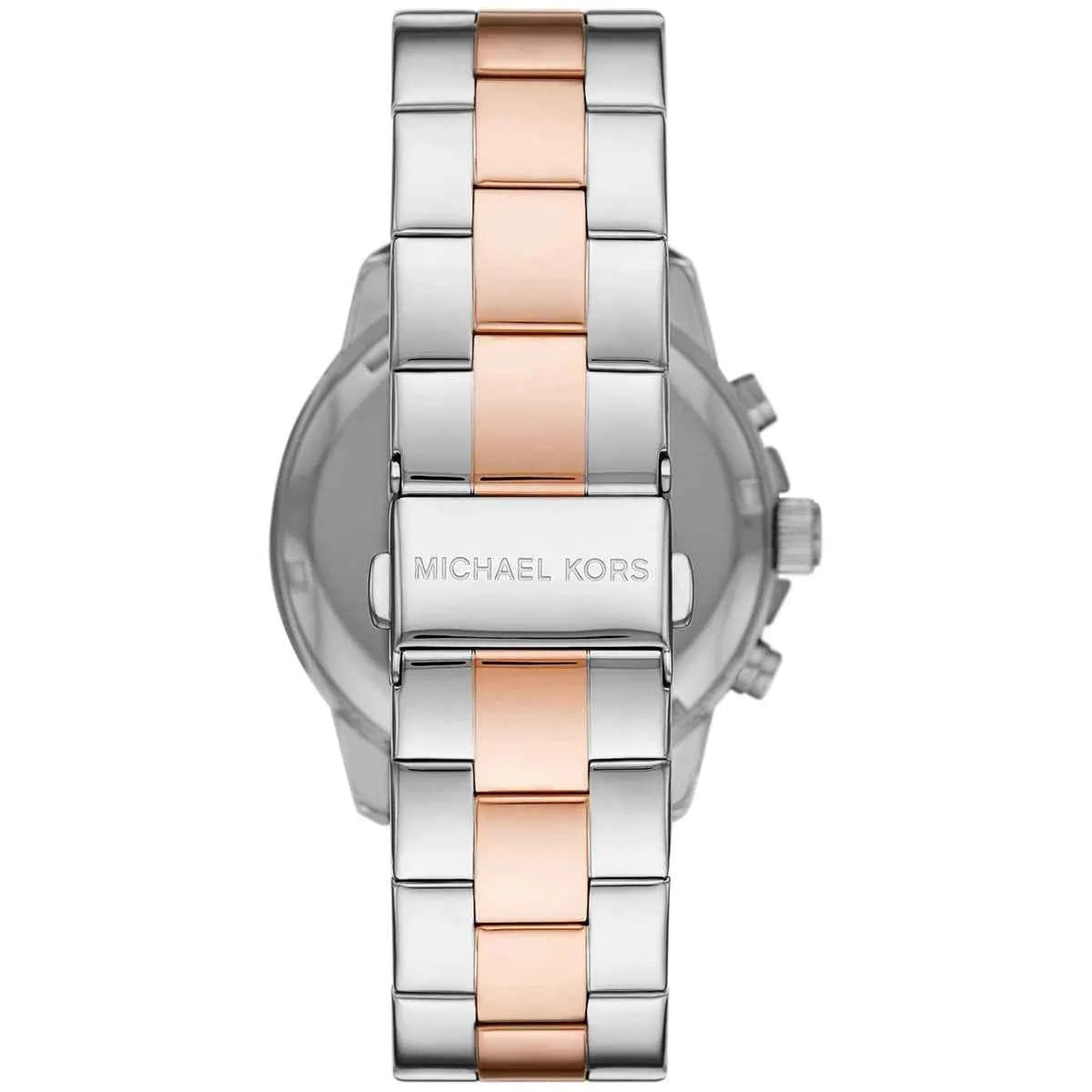 Michael Kors Brynn MK7201 Women's White Dial Two-Tone Stainless Steel Watch
