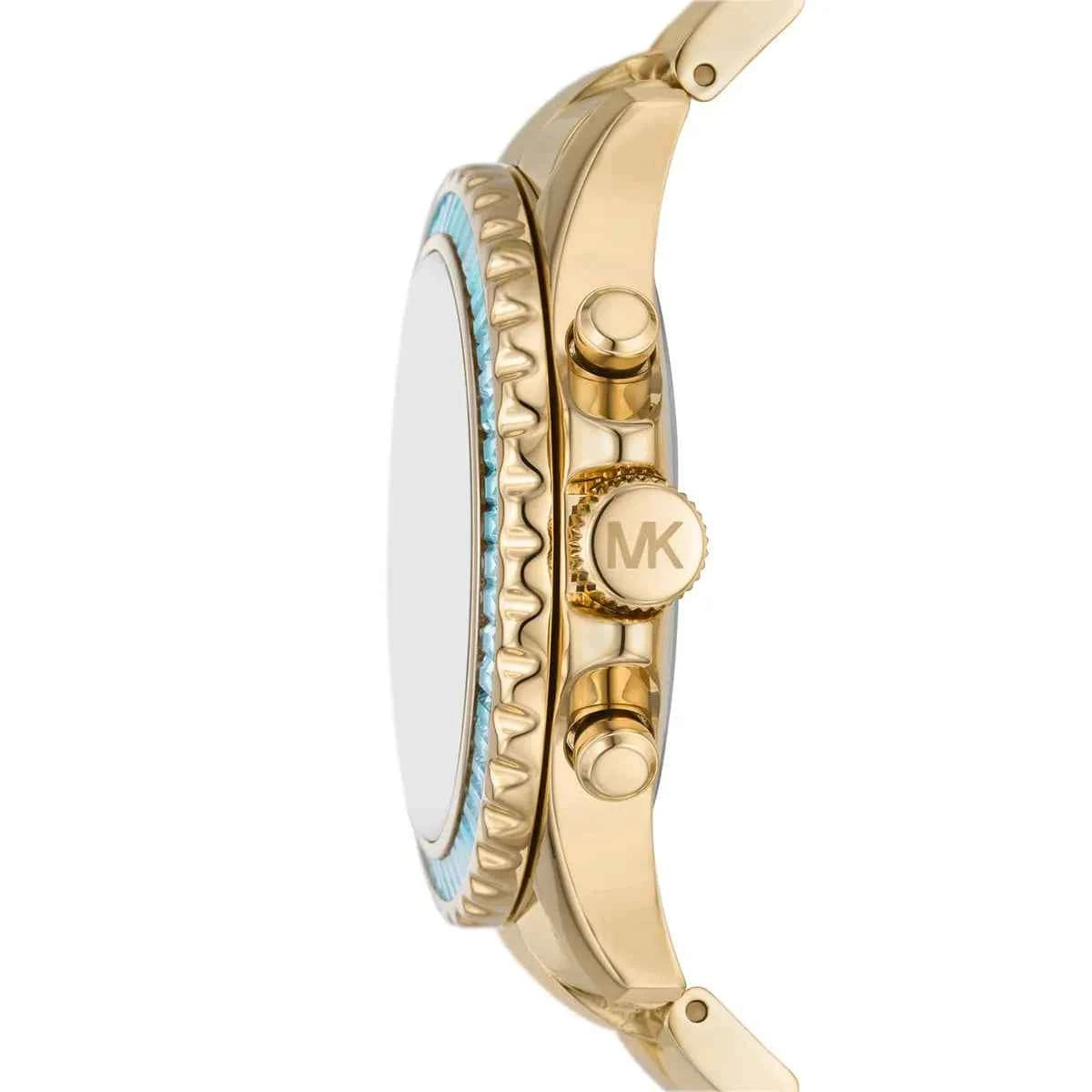 Michael Kors Everest MK7210 Women's Gold Dial Gold Stainless Steel Watch