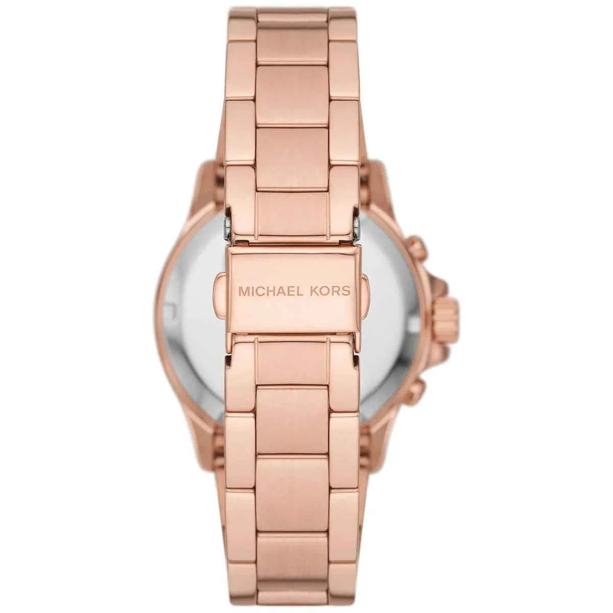 Michael Kors Everest MK7213 Women's White Dial Rose Gold Stainless Steel Watch