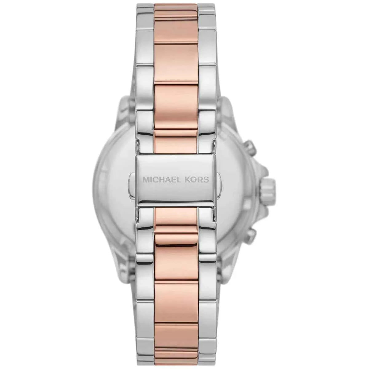 Michael Kors Everest MK7214 Women's White Dial Two-Tone Stainless Steel Watch