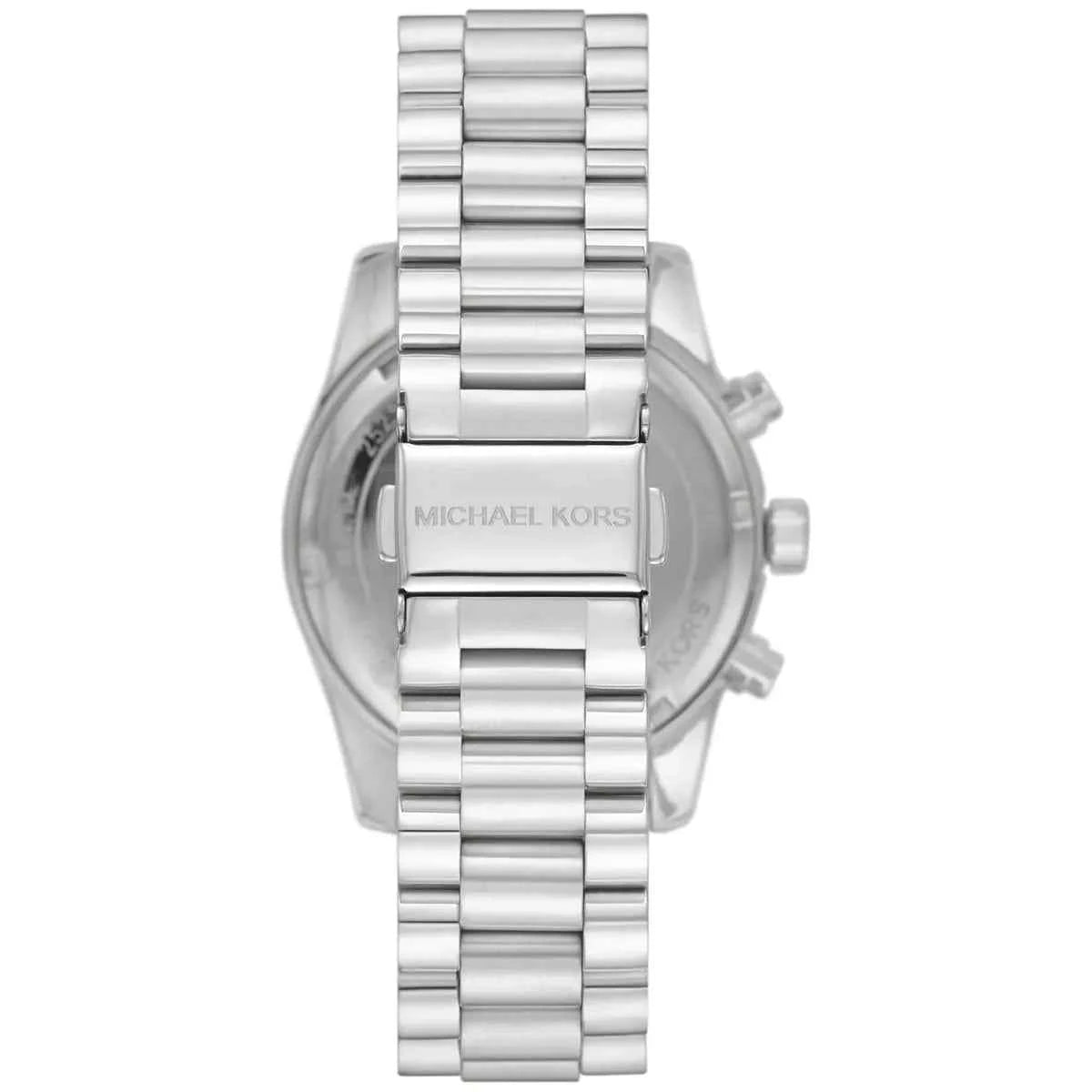 Michael Kors Lexington MK7215 Women's Blue Dial Silver Stainless Steel Watch