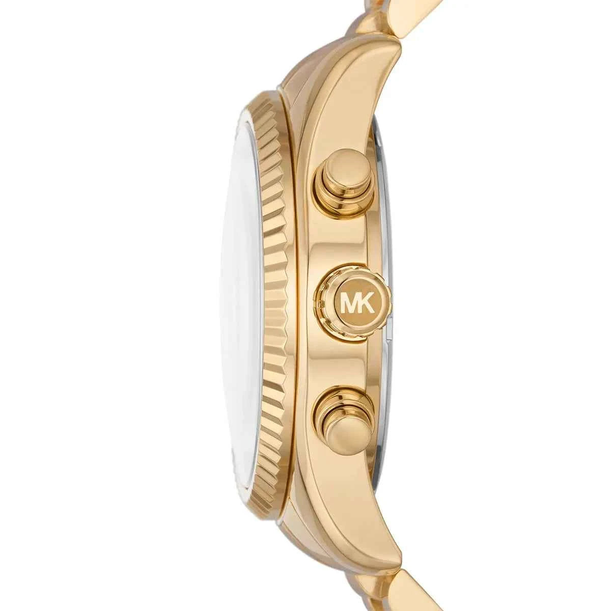 Michael Kors Lexington MK7216 Women's Blue Dial Gold Stainless Steel Watch
