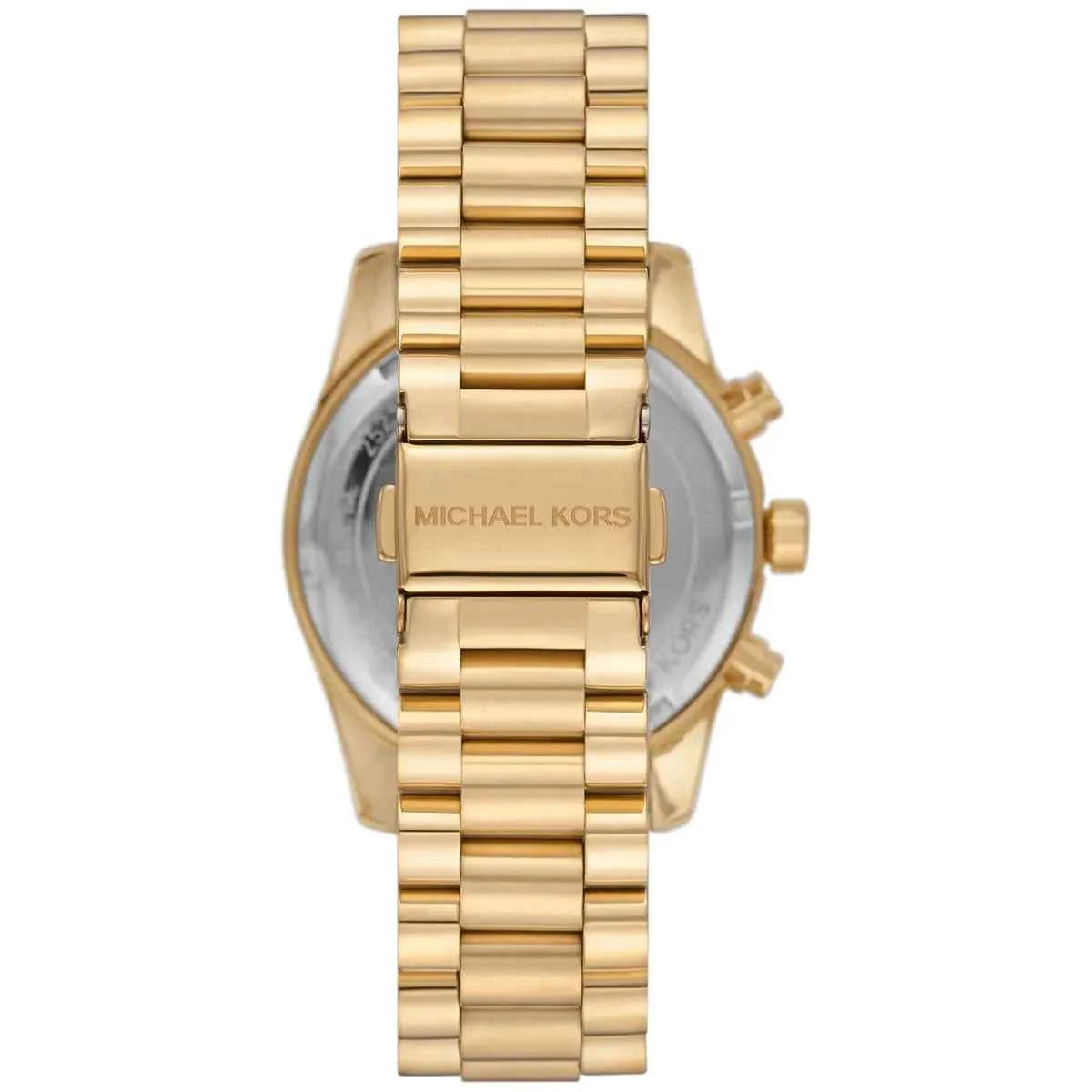 Michael Kors Lexington MK7216 Women's Blue Dial Gold Stainless Steel Watch