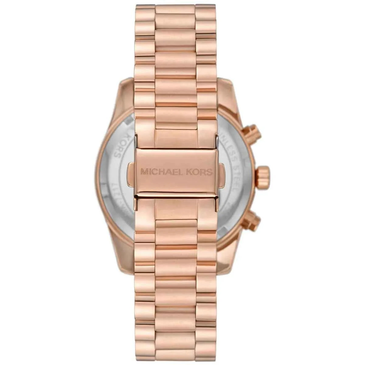 Michael Kors Lexington MK7217 Women's Gray Dial Rose Gold Stainless Steel Watch