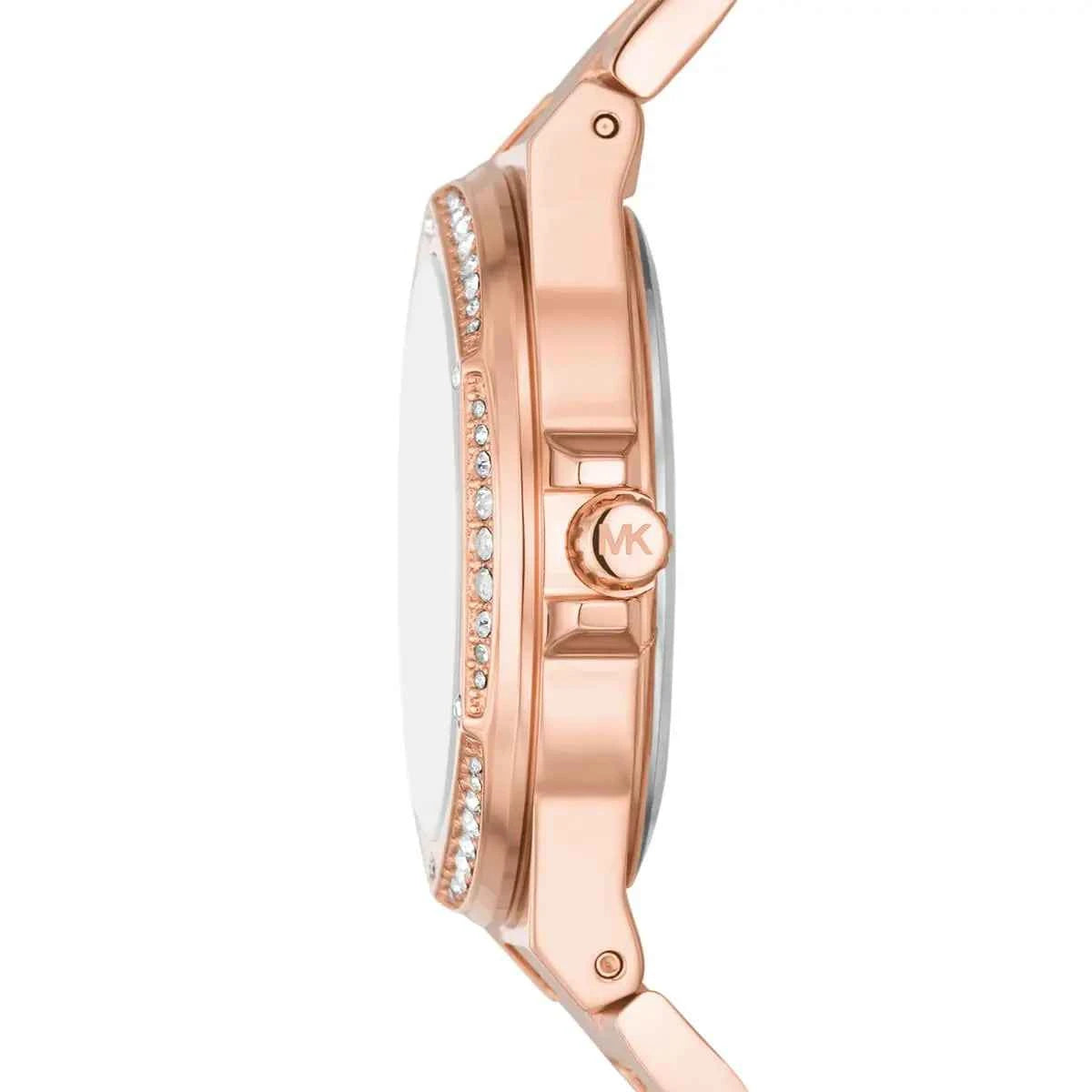 Michael Kors Lennox MK7230 Women's Rose Gold Dial Rose Gold Stainless Steel Watch