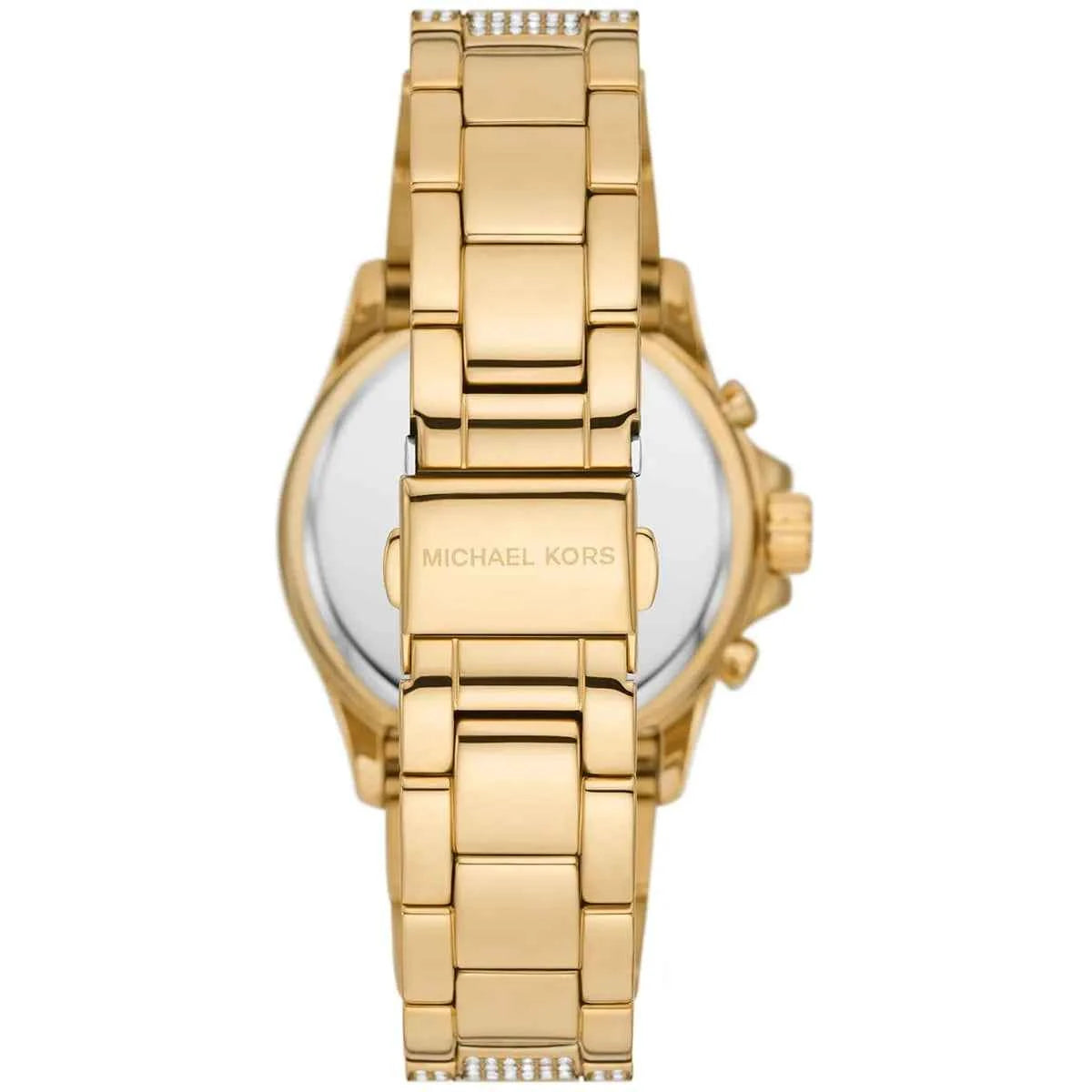 Michael Kors Everest MK7254 Women's Gold Dial Gold Stainless Steel Chronograph Watch