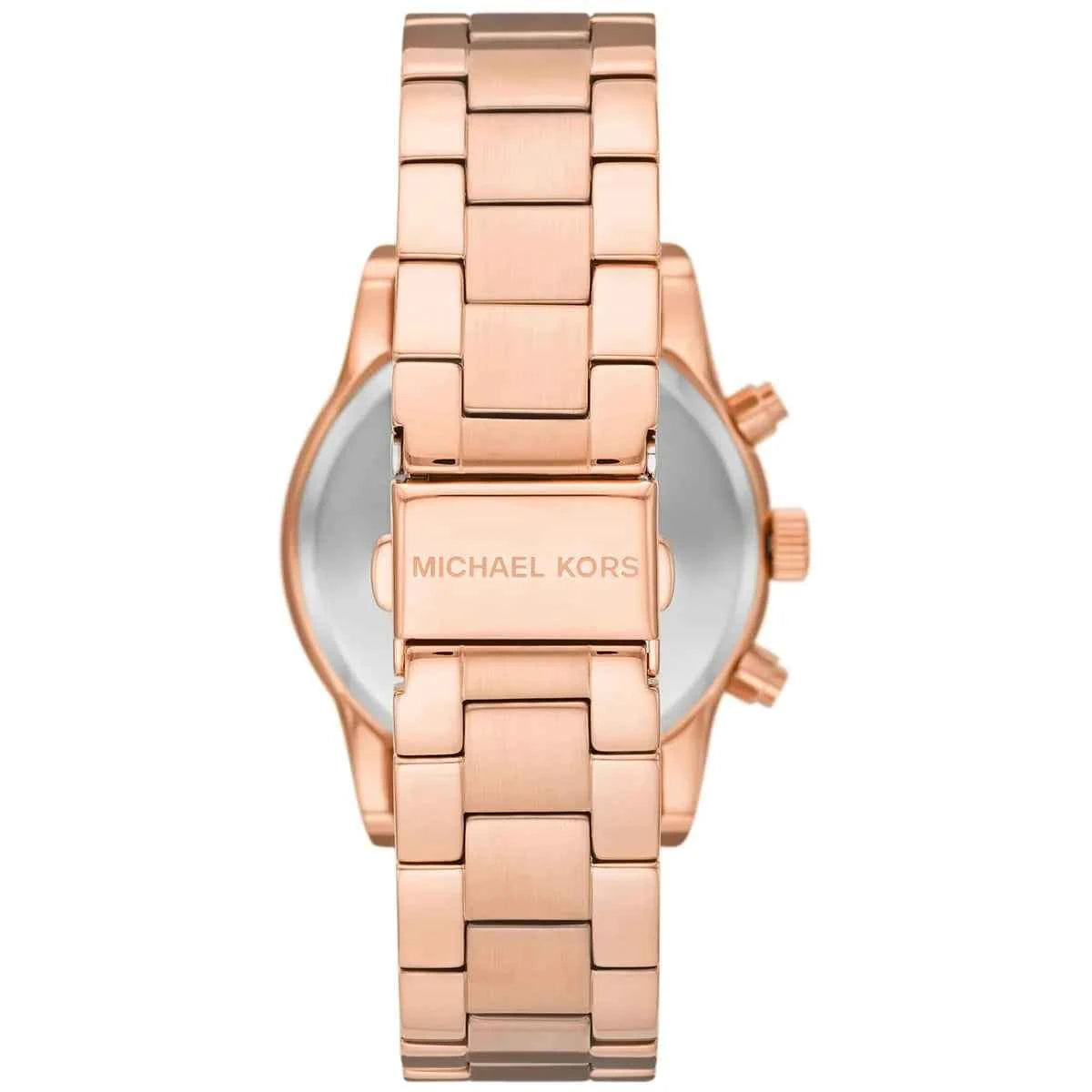 Michael Kors Ritz MK7302 Women's Rose Gold Dial Rose Gold Stainless Steel Chronograph Watch