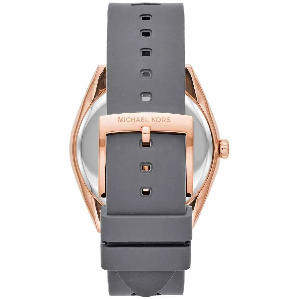 Michael Kors Janelle MK7314 Women's Gray Dial Gray Silicone Watch