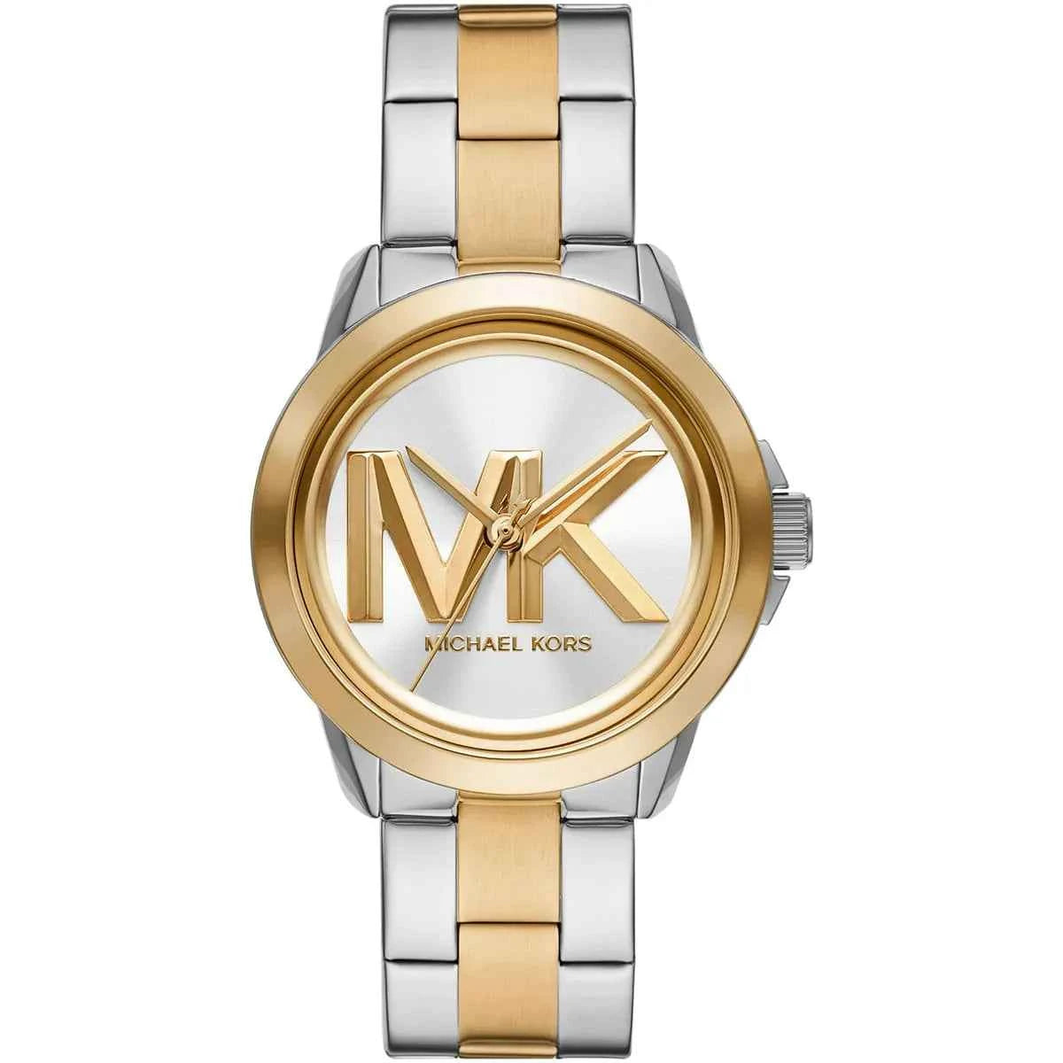 Michael Kors Brynn MK7319 Women's Silver Dial Two-Tone Stainless Steel Watch