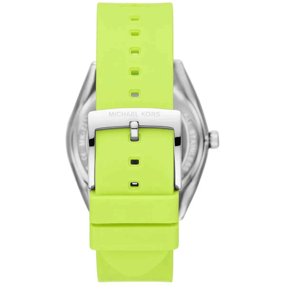 Michael Kors Janelle MK7351 Women's Green Dial Green Silicone Watch