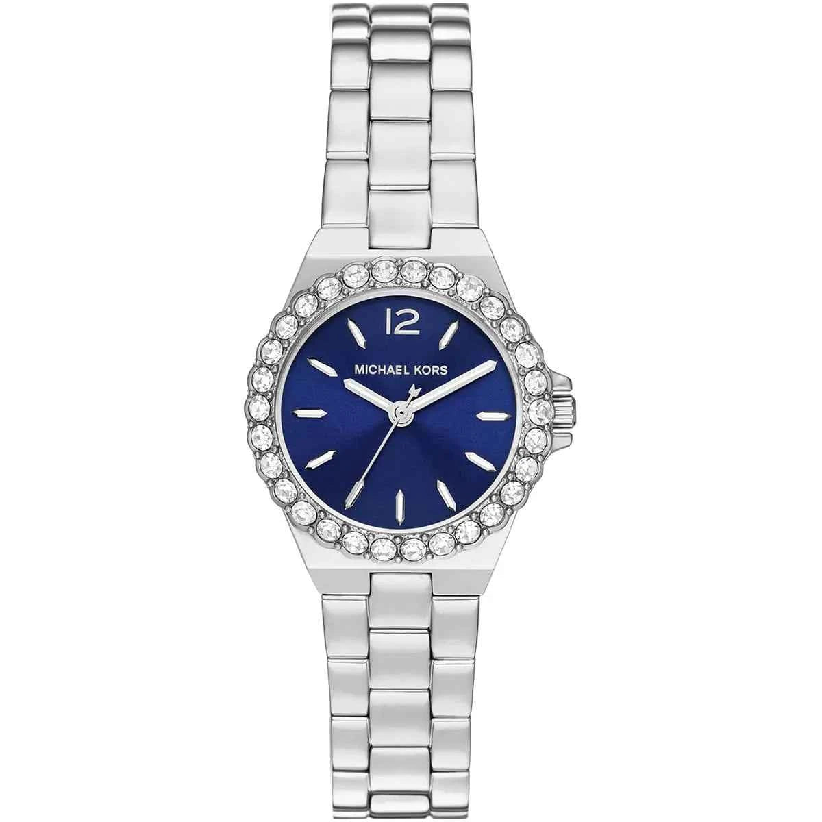 Michael Kors Lennox MK7397 Women's Blue Dial Silver Stainless Steel Watch