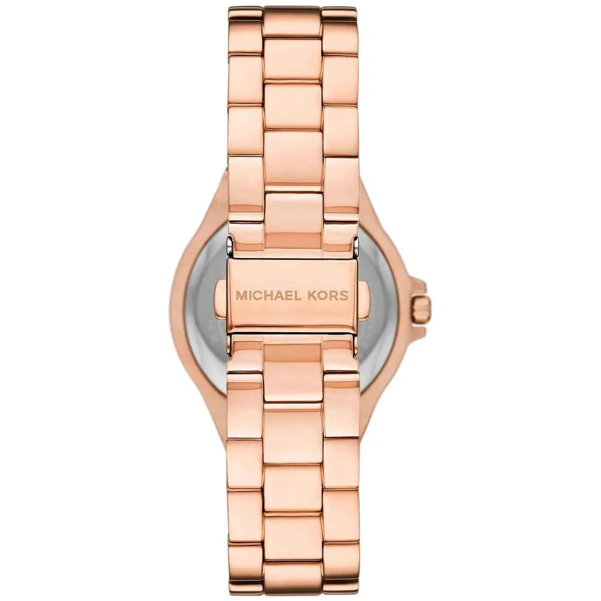 Michael Kors Lennox MK7405 Women's Rose Gold Dial Rose Gold Stainless Steel Watch