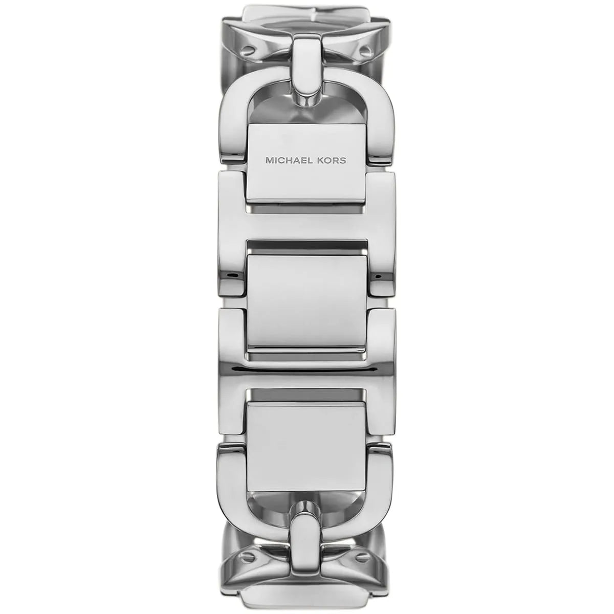 Back case of Michael Kors MK7407 quartz women's silver wristwatch