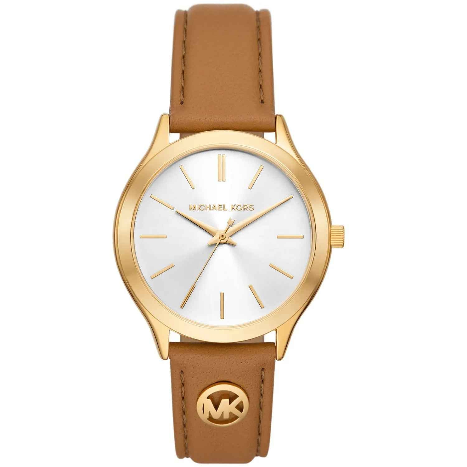 Michael Kors Slim Runway MK7465 Women's Leather Strap Watch
