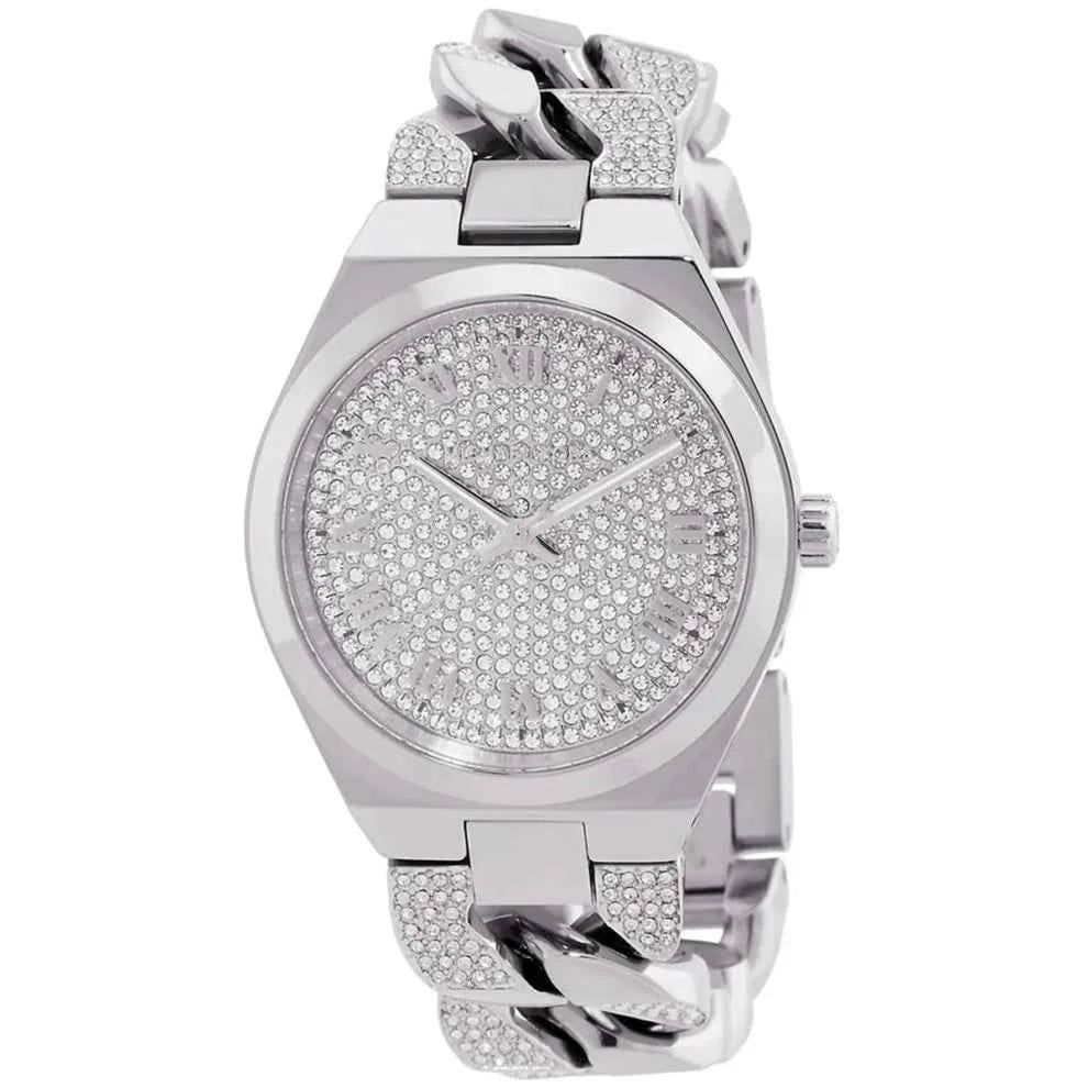 Michael Kors Lennox MK7488 Women's Silver Pave Watch