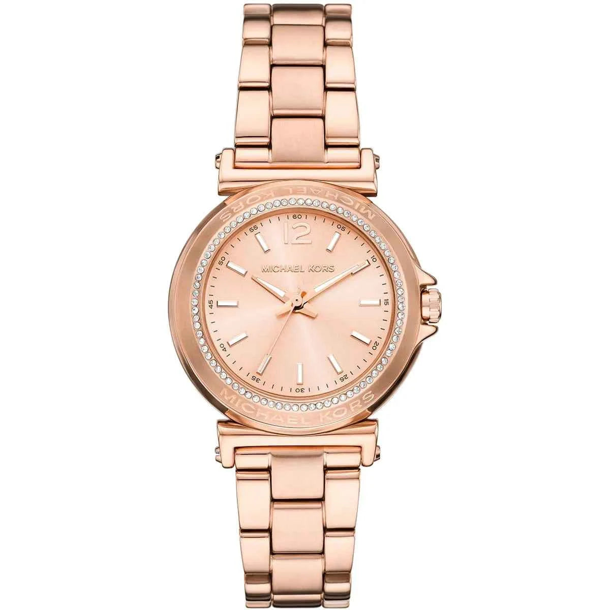 Michael Kors Maren MK7491 Women's Rose Gold Pave Watch