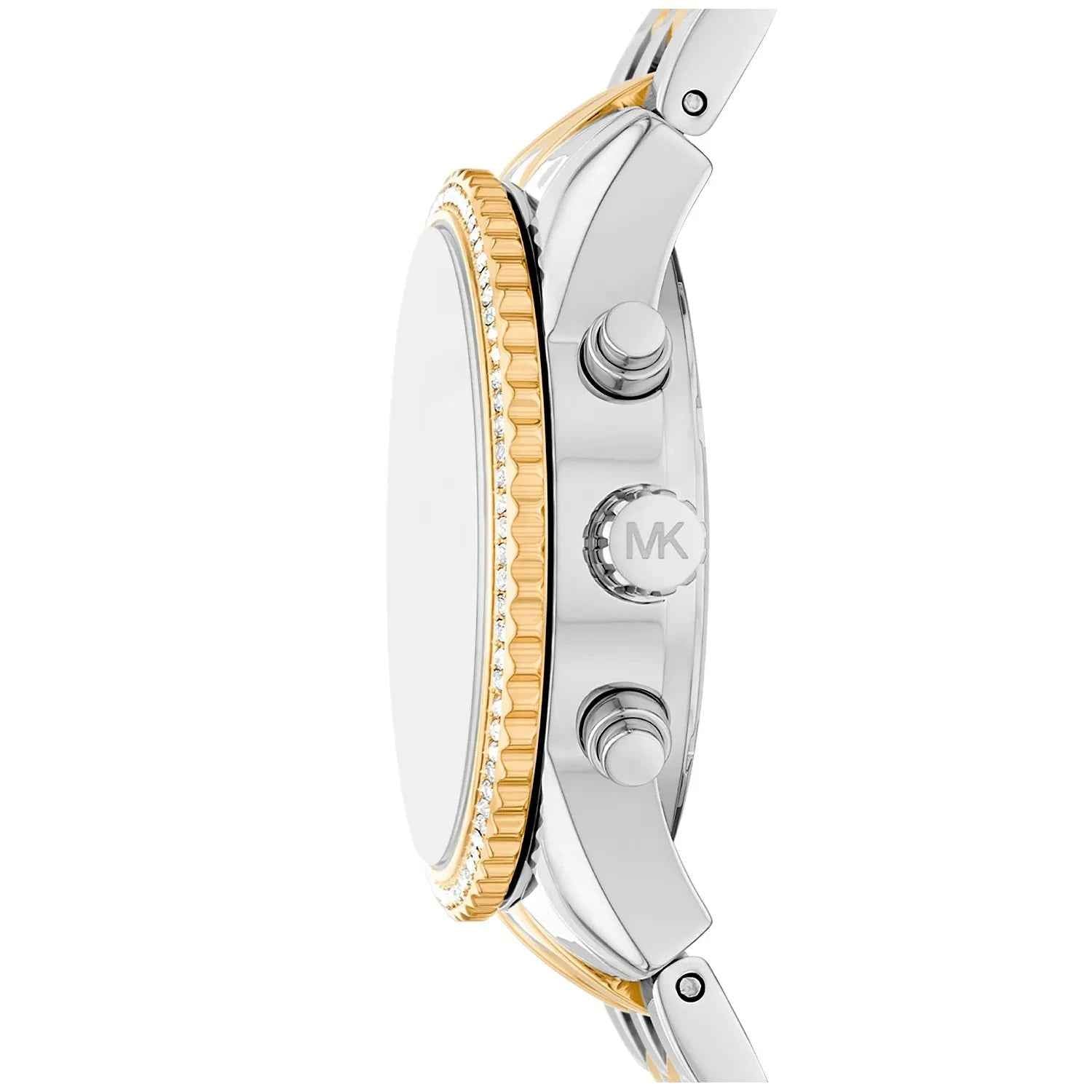 Michael Kors Ritz MK7532 Women's Two-Tone Chronograph Watch