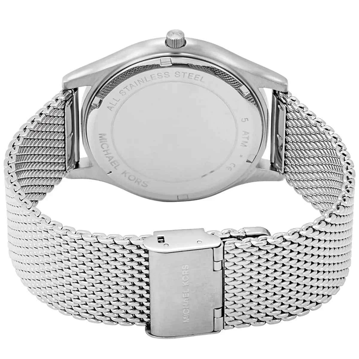 Michael Kors Runway MK8606 Men's Black Dial Silver Stainless Steel Watch
