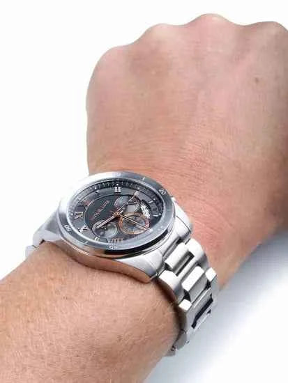 Michael Kors MK8609 Men's Grey Chronograph Stainless Steel Watch