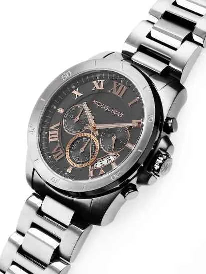 Michael Kors MK8609 Men's Grey Chronograph Stainless Steel Watch
