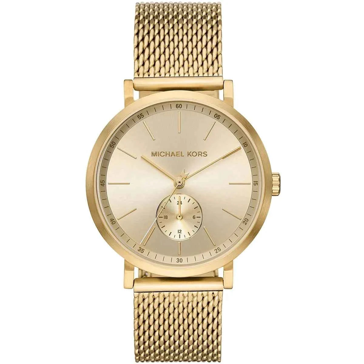 Michael Kors Irving MK8741 Men's Gold Dial Gold Stainless Steel Watch