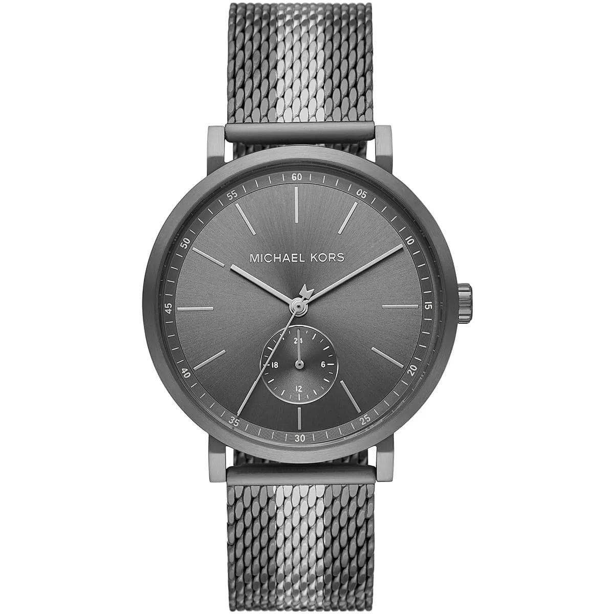 Michael Kors Irving MK8805 men's gray dial gray stainless steel watch front view