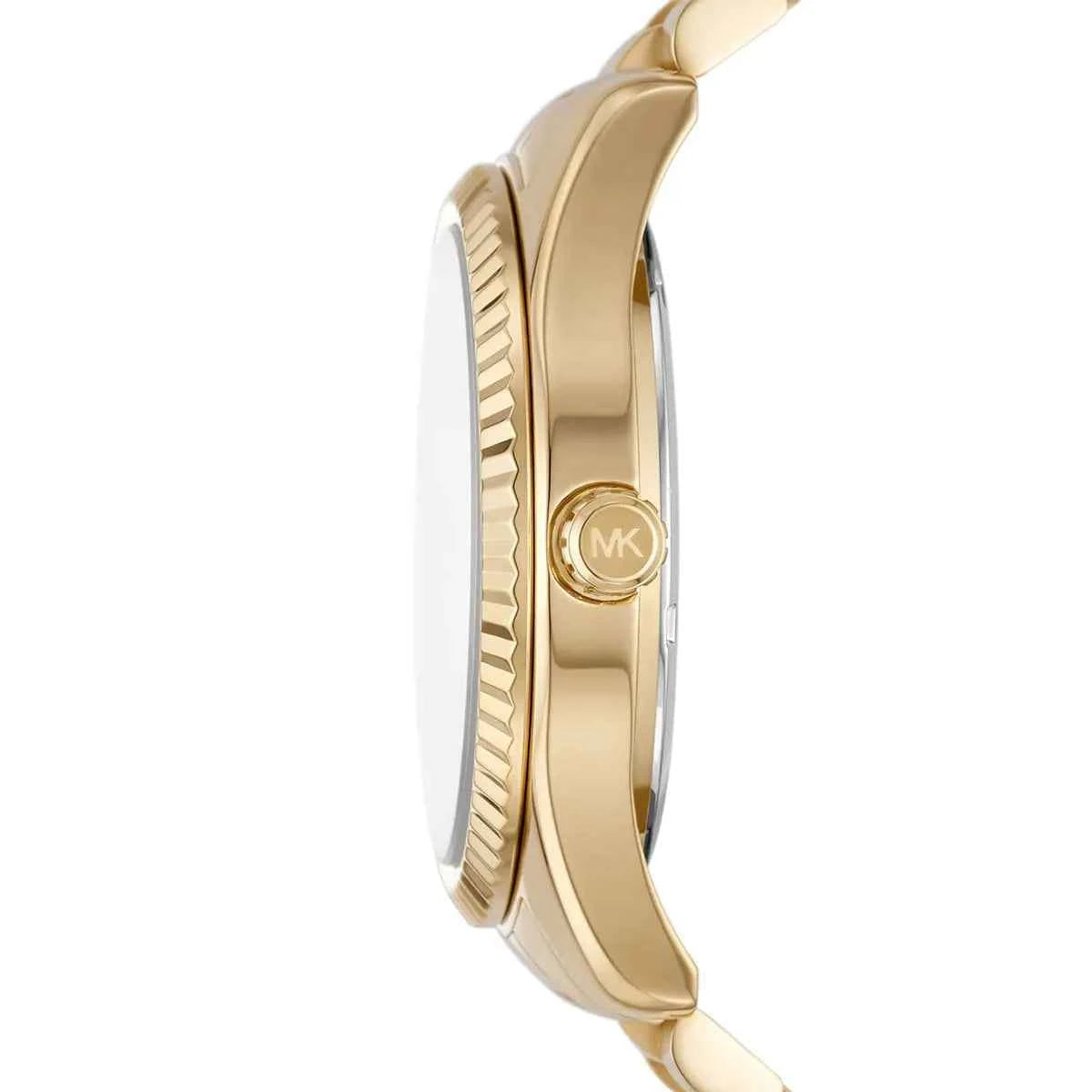 Michael Kors Lexington MK8947 Men's Gold Dial Gold Stainless Steel Watch