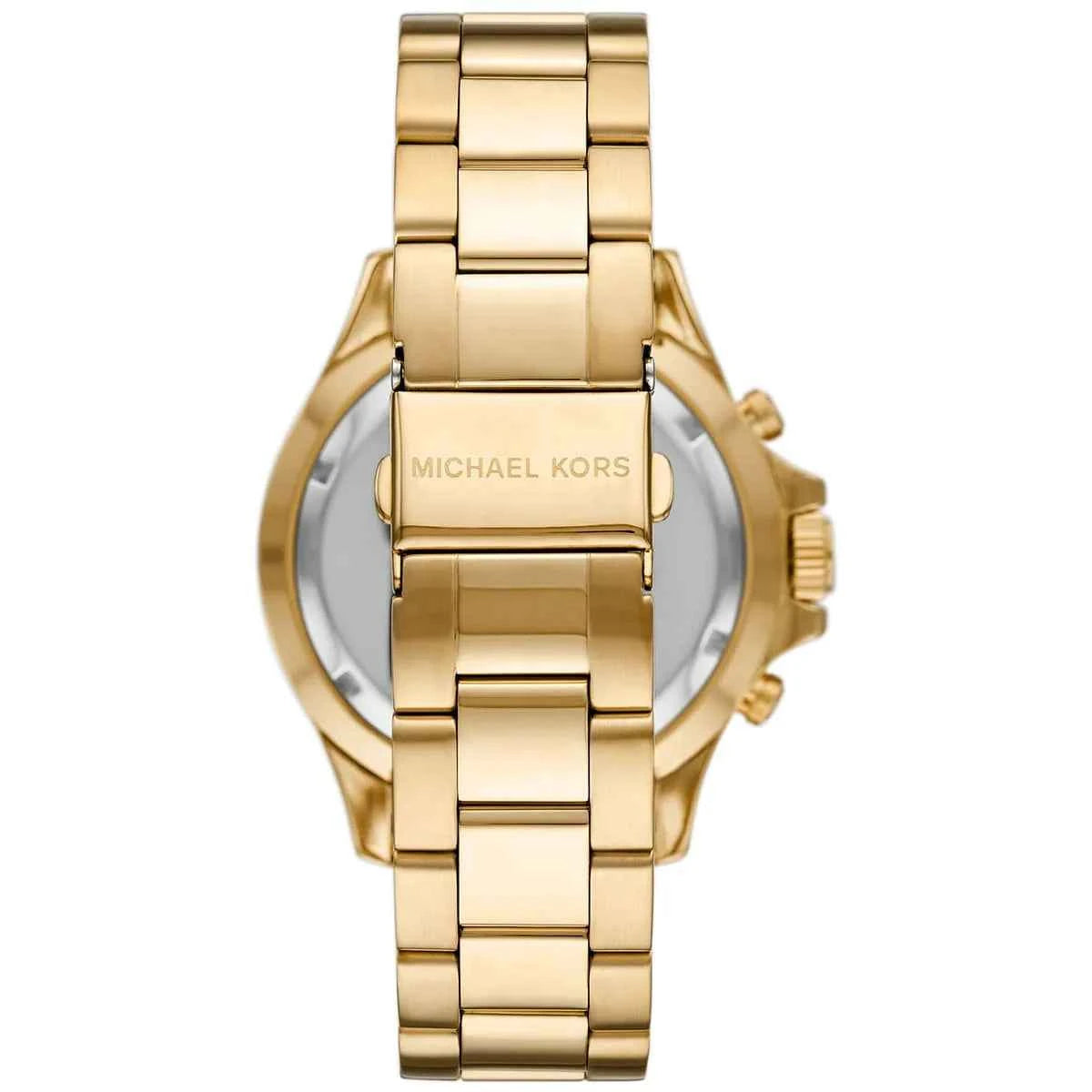 Michael Kors Everest MK8978 Men's Blue Dial Gold Stainless Steel Chronograph Watch