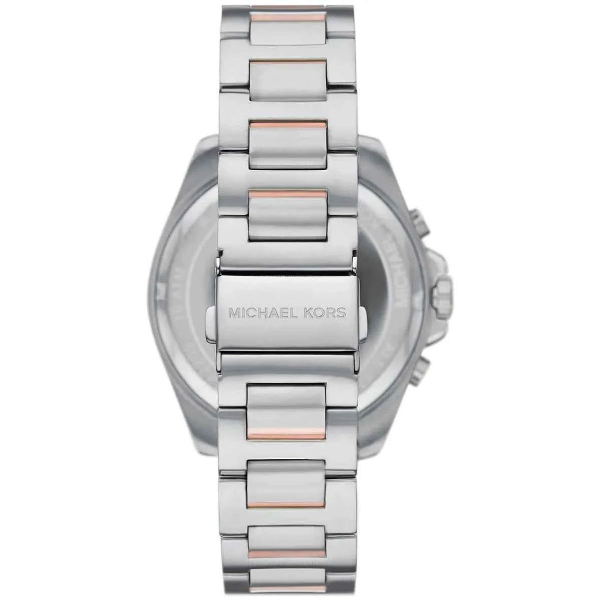 Michael Kors Brecken MK9065 Men's Blue Dial Two-Tone Chronograph Watch