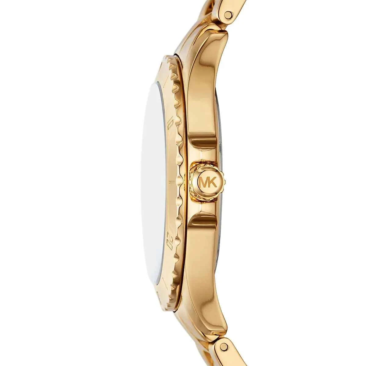 Michael Kors Everest MK9078 Men's Black Dial Gold Stainless Steel Watch