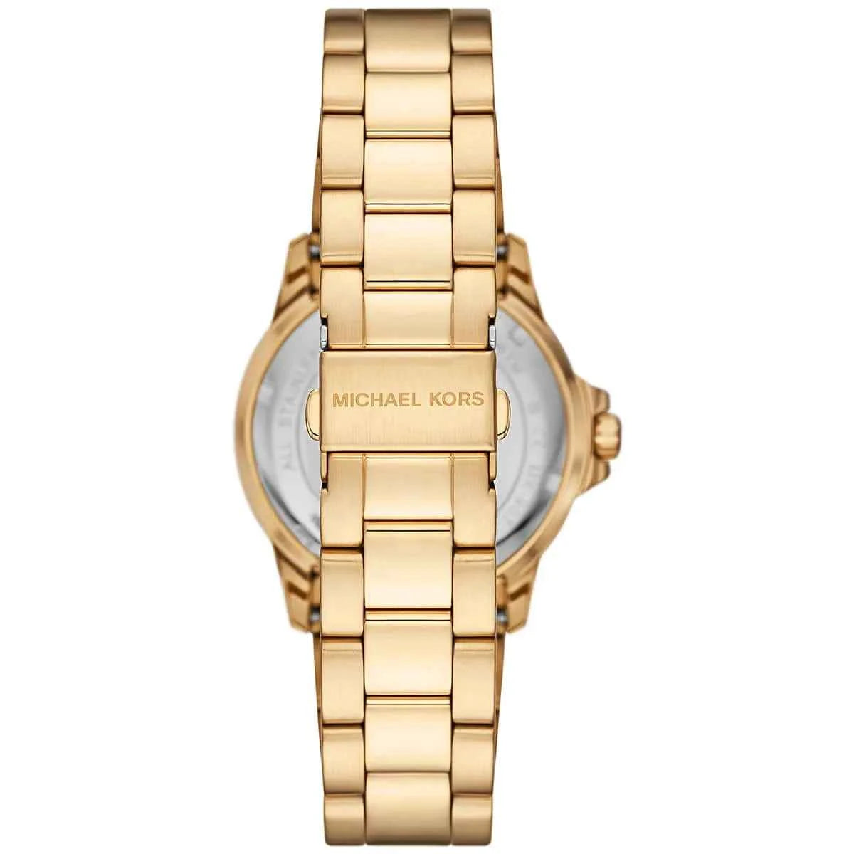 Michael Kors Everest MK9078 Men's Black Dial Gold Stainless Steel Watch