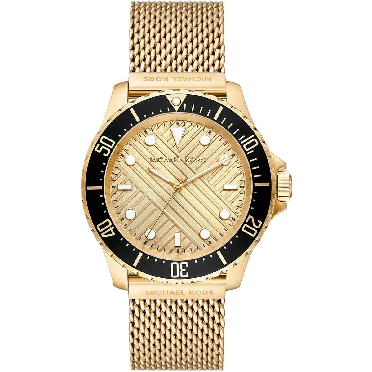 Michael Kors Everest MK9083 Men's Gold Dial Gold Stainless Steel Watch