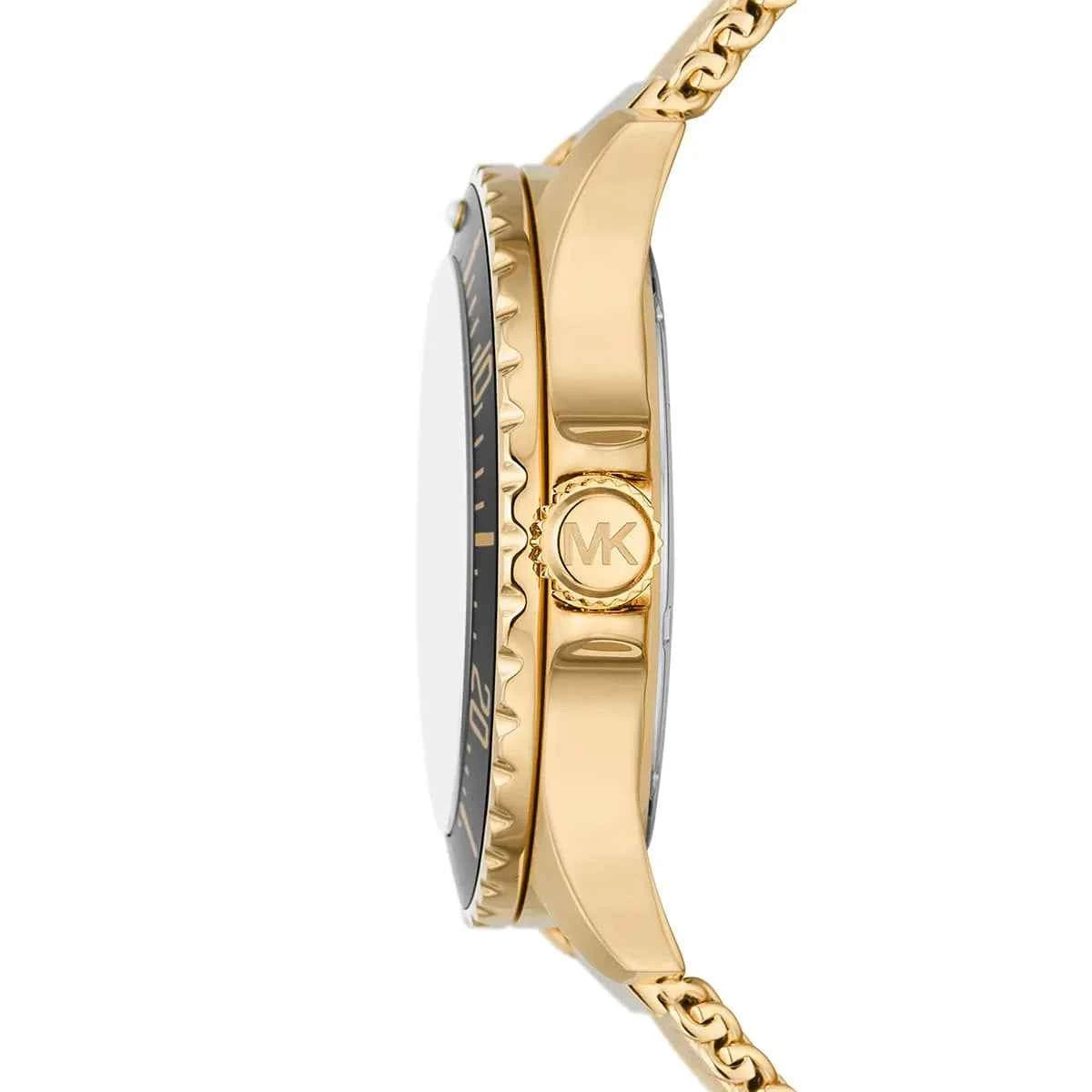 Michael Kors Everest MK9083 Men's Gold Dial Gold Stainless Steel Watch