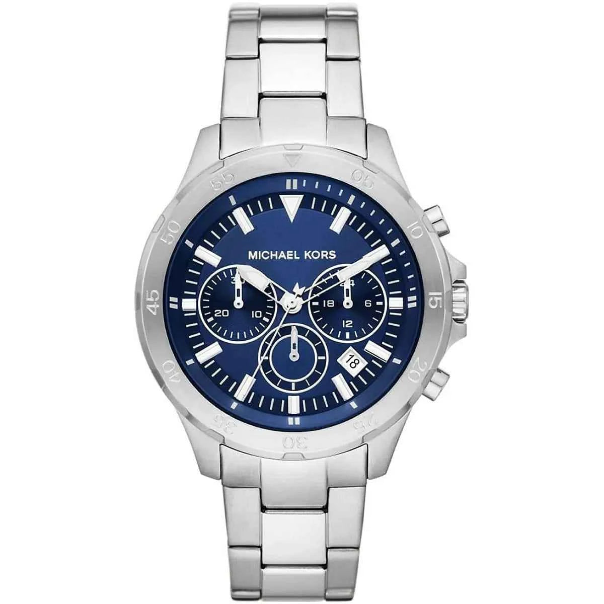 Michael Kors Grayson MK9107 Men's Blue Dial Chronograph Watch