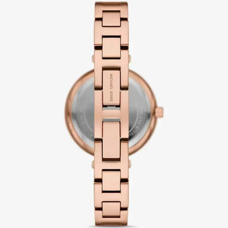 Michael Kors Laney MKO1111 Women's Rose Gold Stainless Steel Watch 30mm