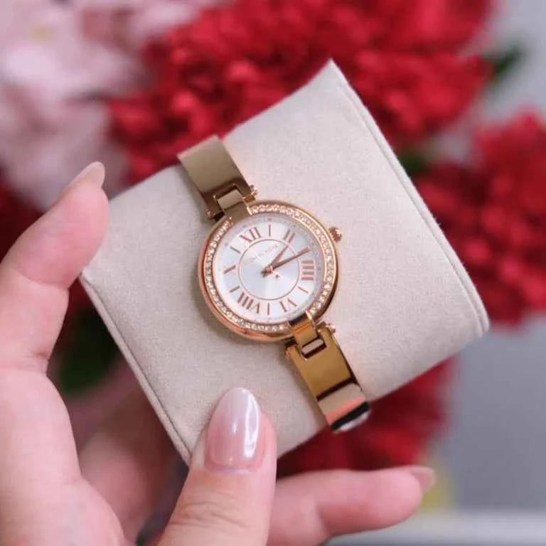Michael Kors Laney MKO1111 Women's Rose Gold Stainless Steel Watch 30mm