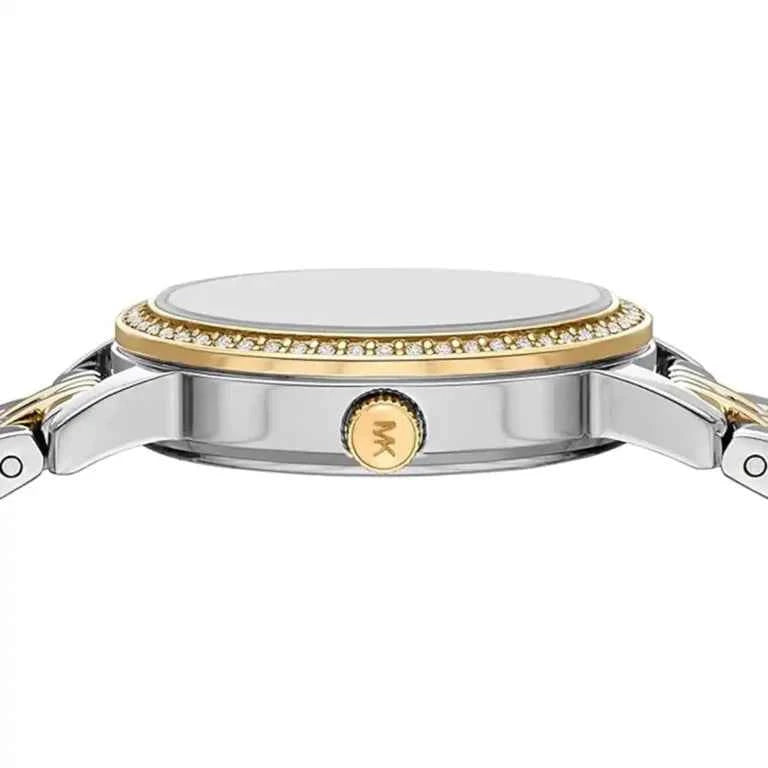 Michael Kors MKO1172 Women's Two Tone Stainless Steel Mini Watch 26mm