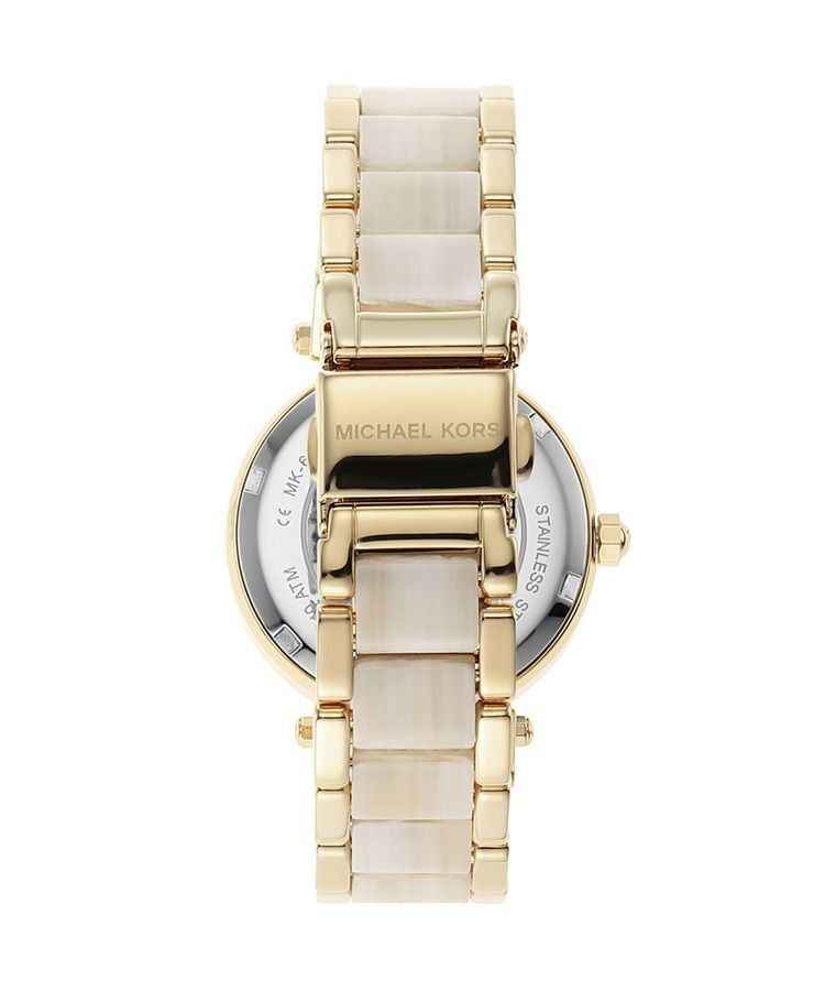 Michael Kors Parker MK6831 Women's Gold Multi-Tone Chronograph Watch