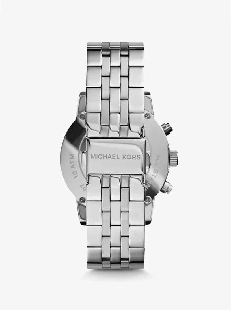 Michael Kors MK5021 Women's Chronograph Silver Stainless Steel Watch