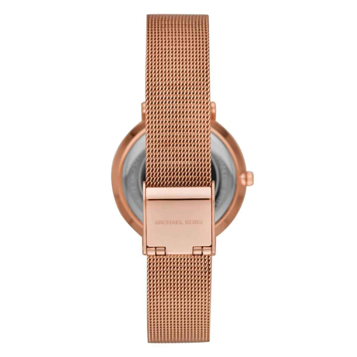 Michael Kors Jayne MK7122 Women's Rose Gold Dial Rose Gold Mesh Watch