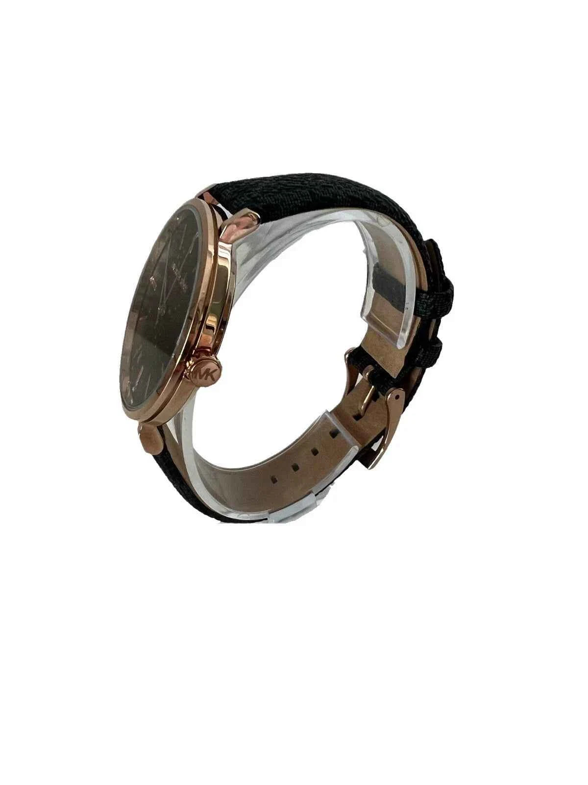 Michael Kors Addyson MK2948 Women's Black Dial Black Leather Watch