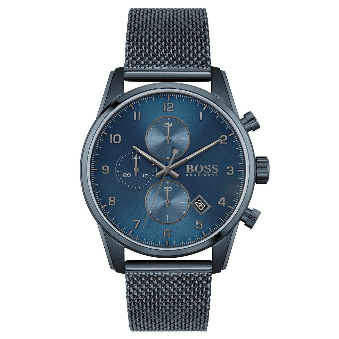 Hugo Boss HB1513836 Blue Chronograph Watch – Men’s Watch - Luxverse