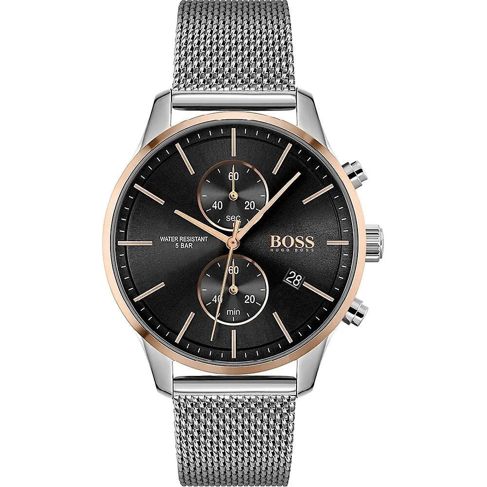 Hugo Boss HB1513805 Associate Silver Colored Watch – Men’s Watch - Luxverse