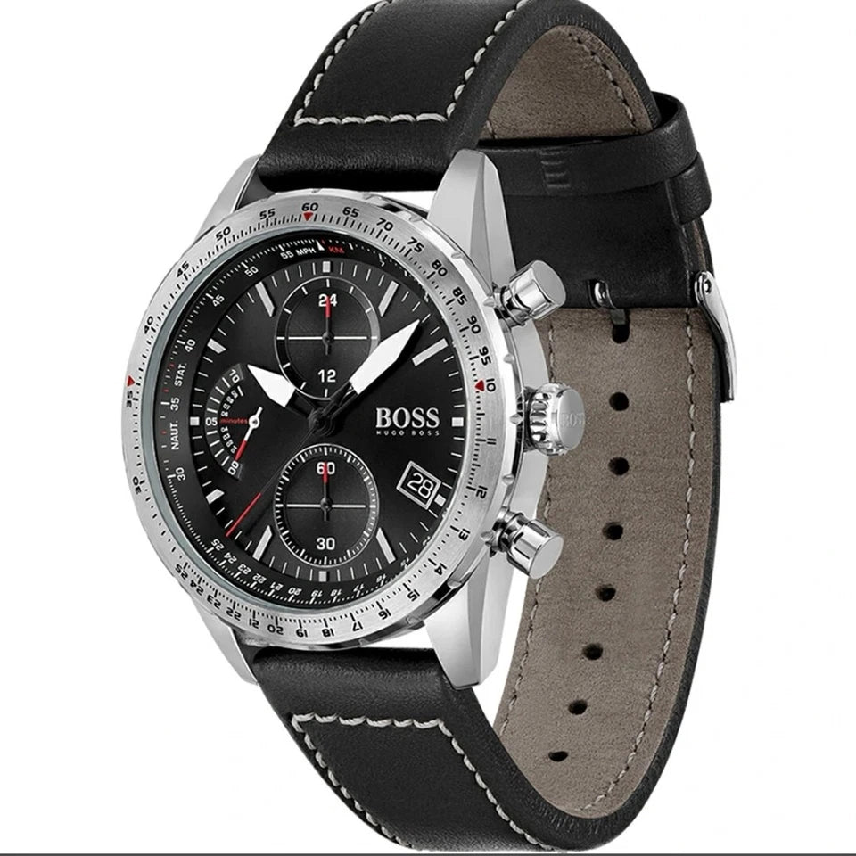Hugo Boss HB1513853 Pilot Edition Chrono Watch – Men’s Watch - Luxverse