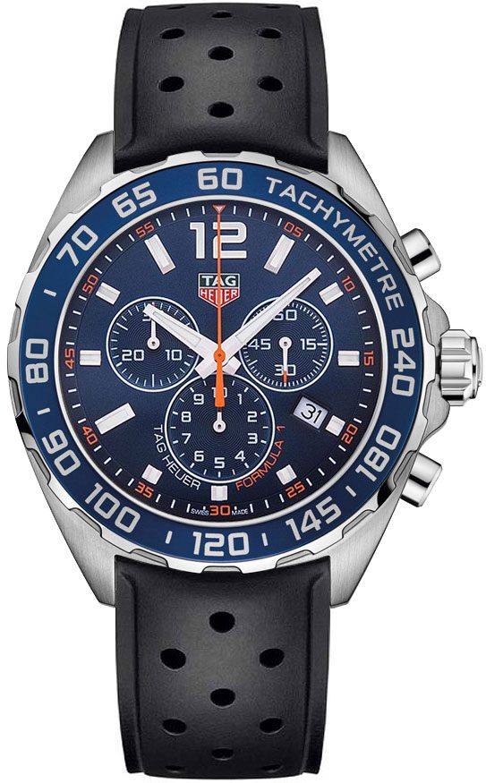 TAG Heuer Formula 1 Chronograph Blue 43mm CAZ1014.FT8024 Men's Watch - Luxverse