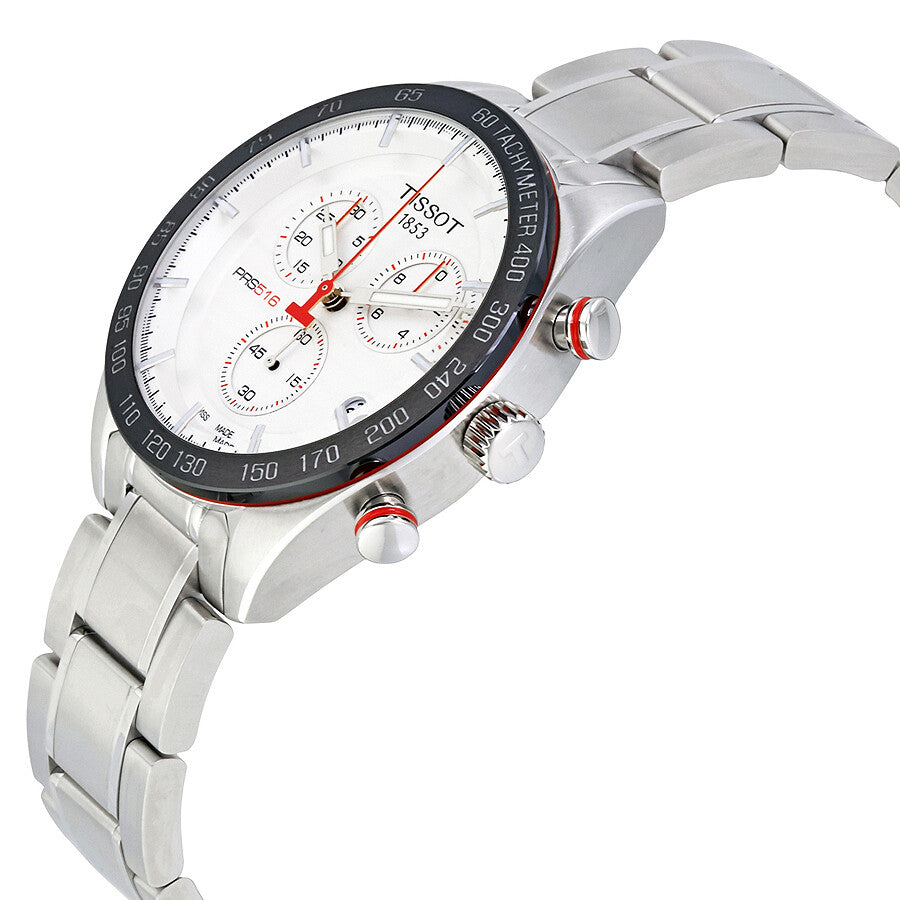 Tissot PRS 516 Chronograph Silver Dial T100.417.11.031.00 – Men’s Watch - Luxverse